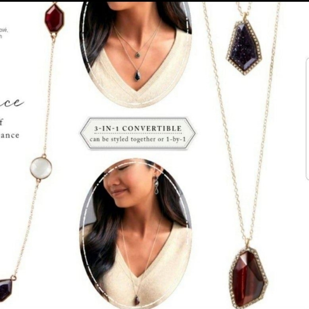 Chloe & Isabel Rebel Three-Row Convertible Necklace